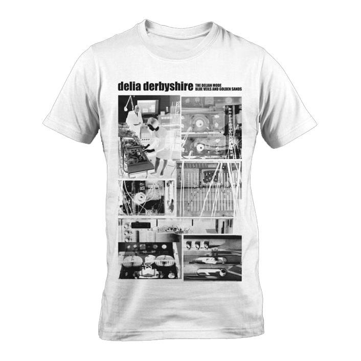 Buy Online Rare Sleeve - Delia Derbyshire White T-Shirt