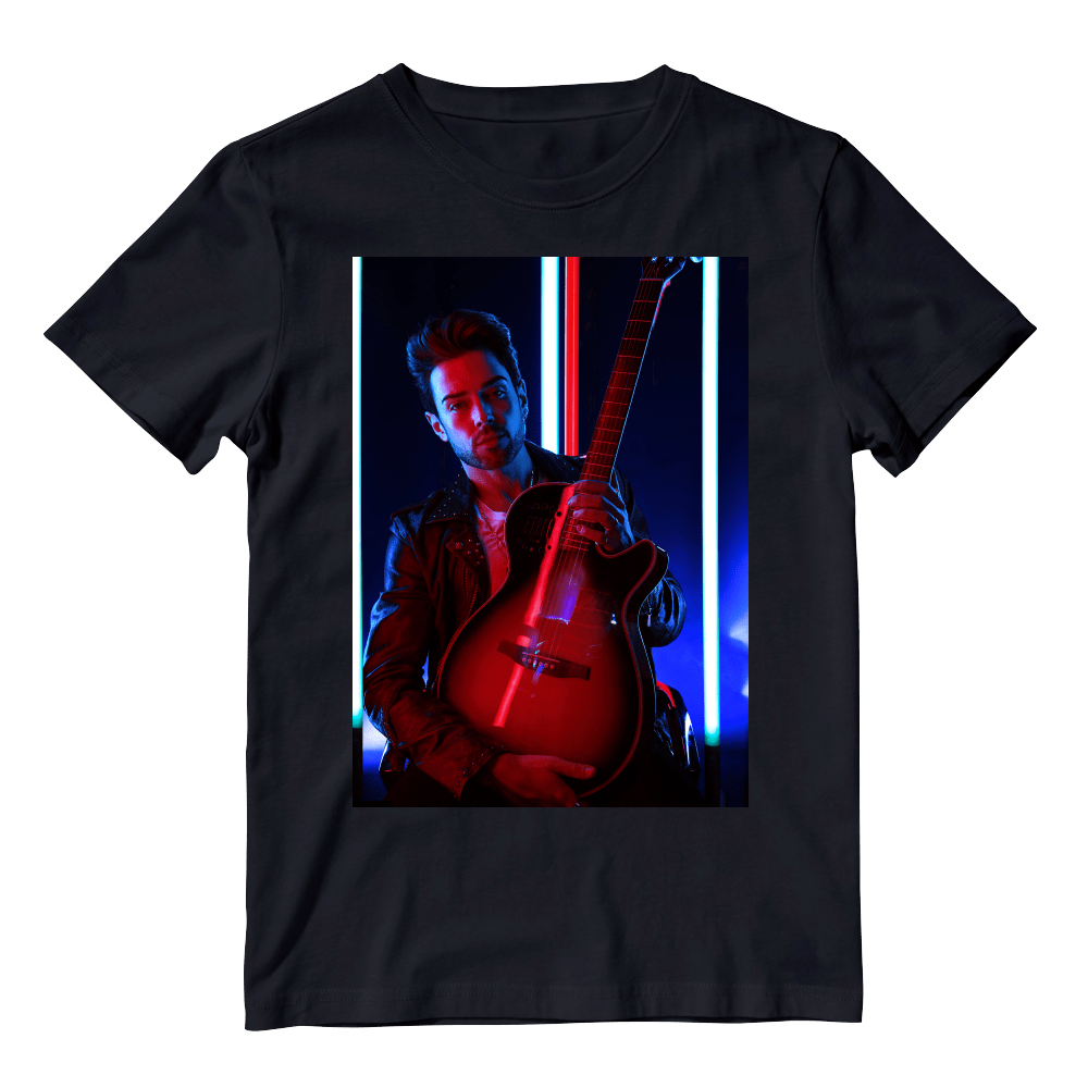 Buy Online Kris James - Black T-Shirt