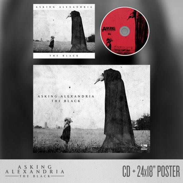 Buy Online Asking Alexandria - The Black CD + Poster