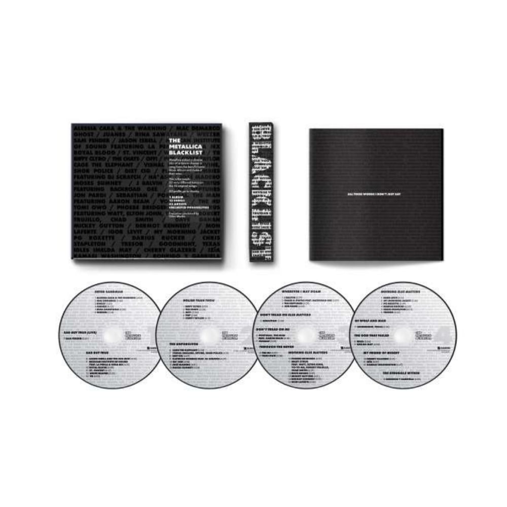 Buy Online Metallica - Blacklist 4CD