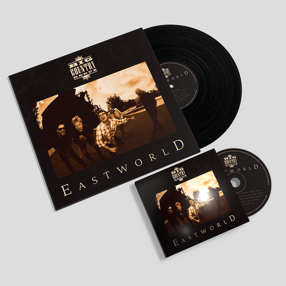 Eastworld CD & Black Vinyl Bundle (Signed) | Big Country Redux