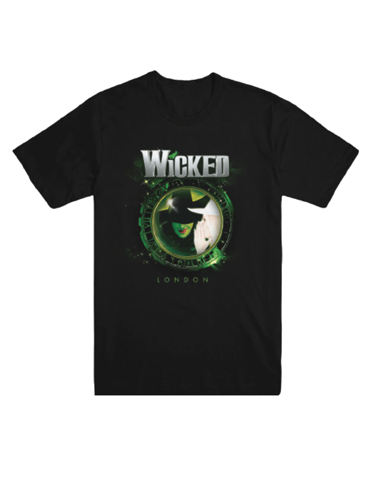 Buy Online Wicked - Wicked London Unisex Clock T-Shirt