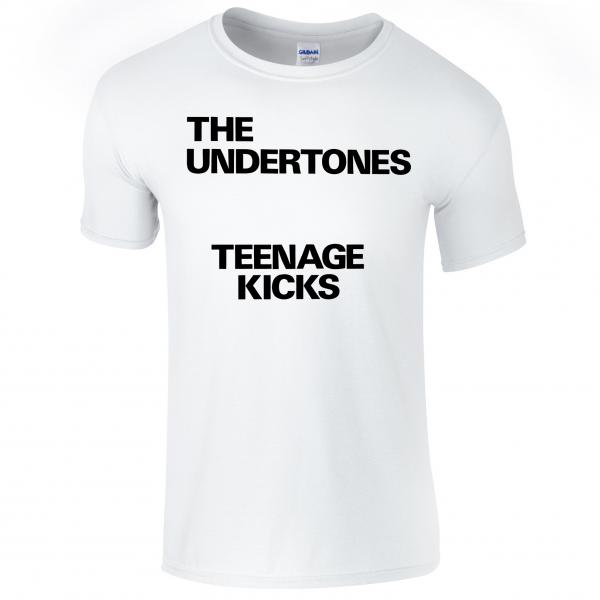 Buy Online The Undertones - White Teenage Kicks T-Shirt