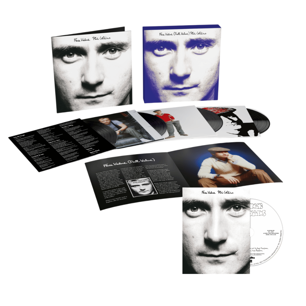Face Value (Full Value) 4LP | Phil Collins | Townsend Music