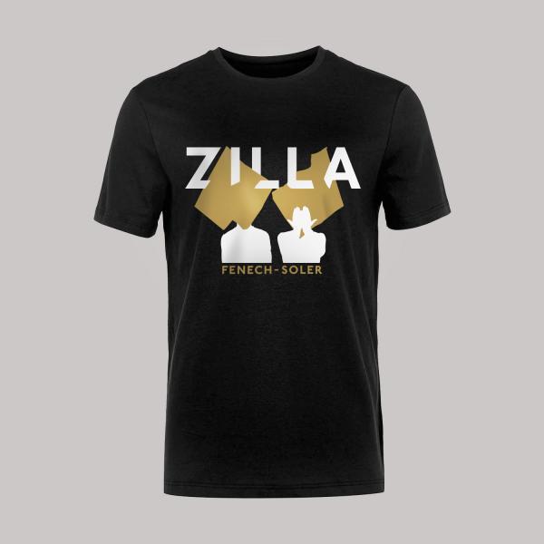 Buy Online Fenech-Soler - Zilla Silhouette Black T-Shirt