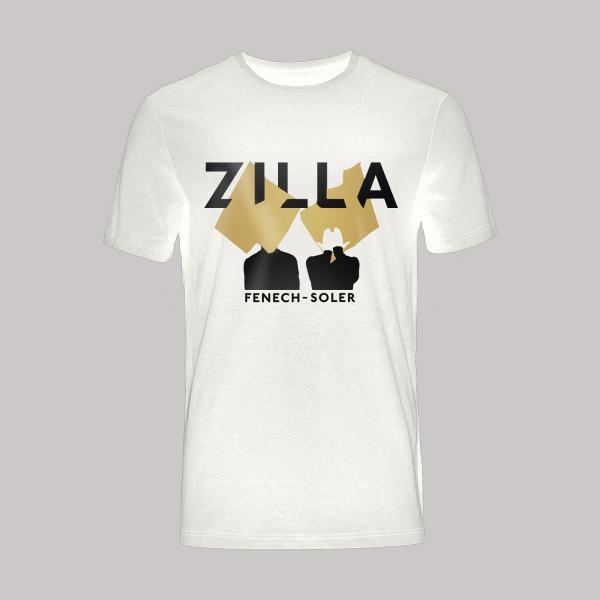 Buy Online Fenech-Soler - Zilla Silhouette White T-Shirt