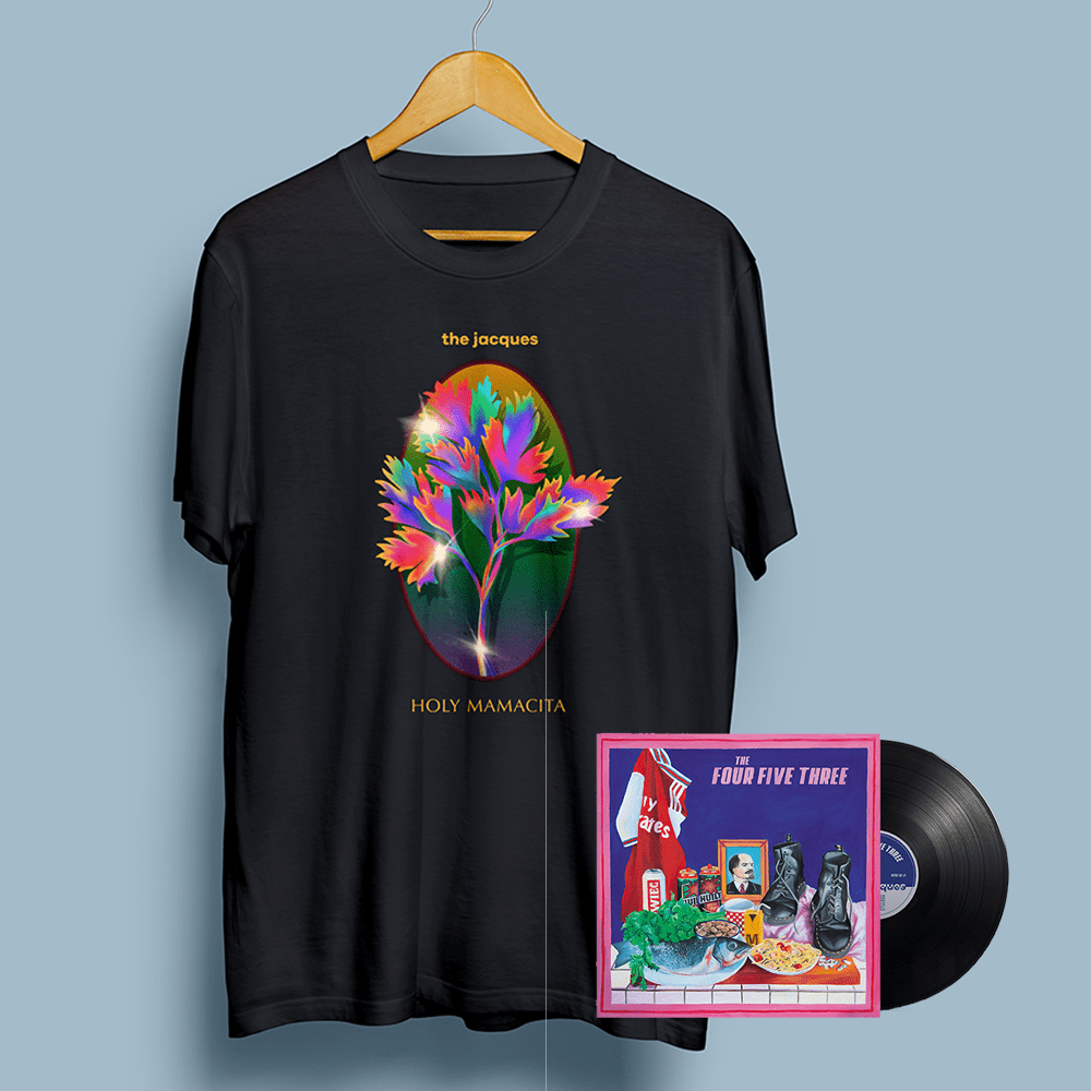 Buy Online The Jacques - The Four Five Three - LP + Holy Mamacita Tee Bundle 