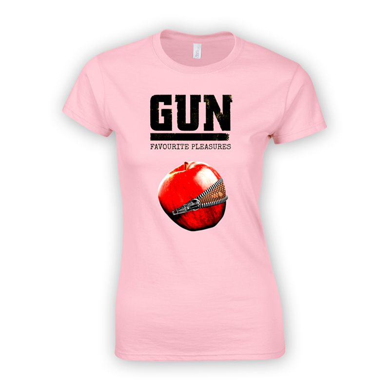 Buy Online Gun - Favourite Pleasures Pink Ladies T-Shirt