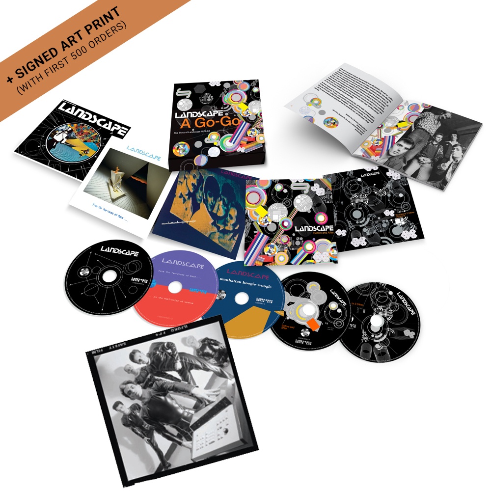 Buy Online Landscape - Landscape A Go-Go: The Story Of Landscape 1977-83 5CD Boxset (Includes Free Signed Print)