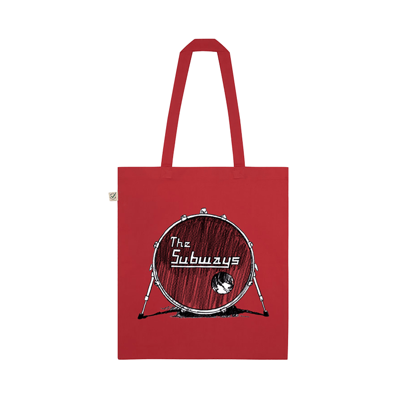 Buy Online The Subways - The Subways Red Tote Bag