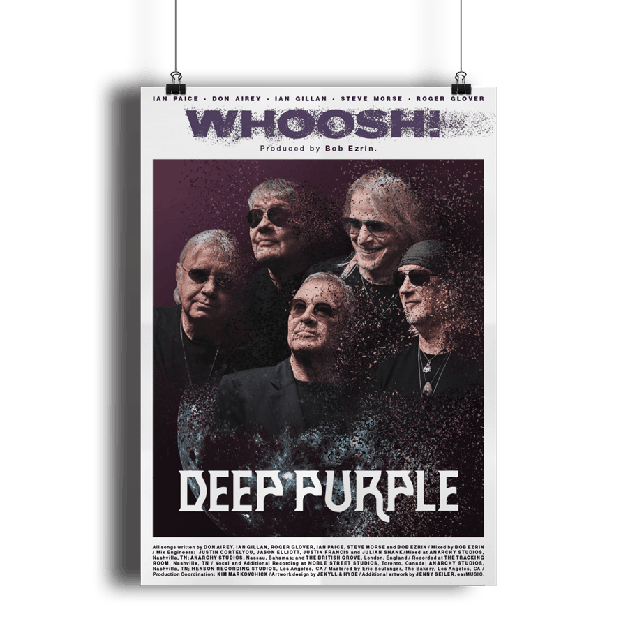 Buy Online Deep Purple - A2 Band Poster Whoosh!