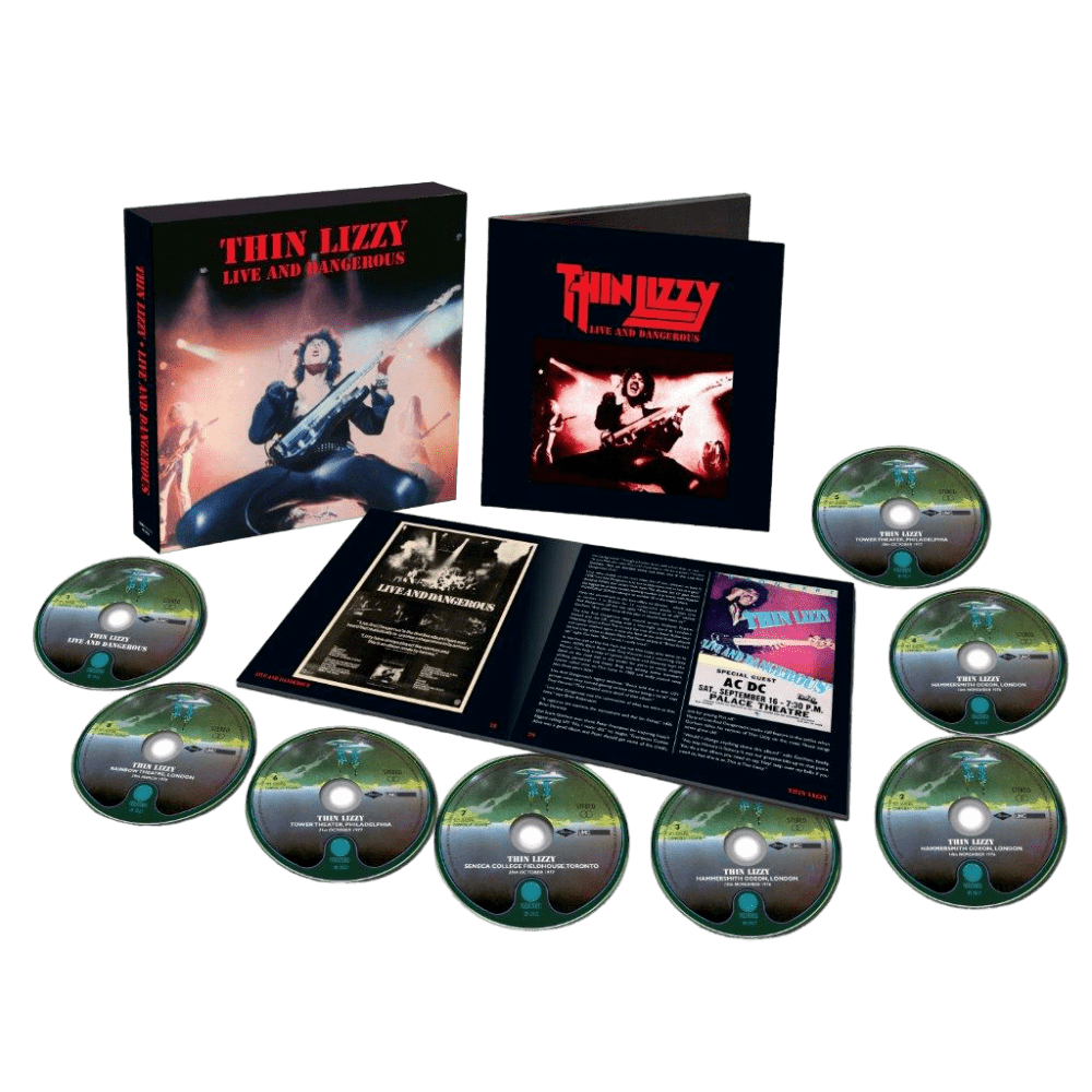 Buy Online Thin Lizzy - Live and Dangerous 8-Disc CD