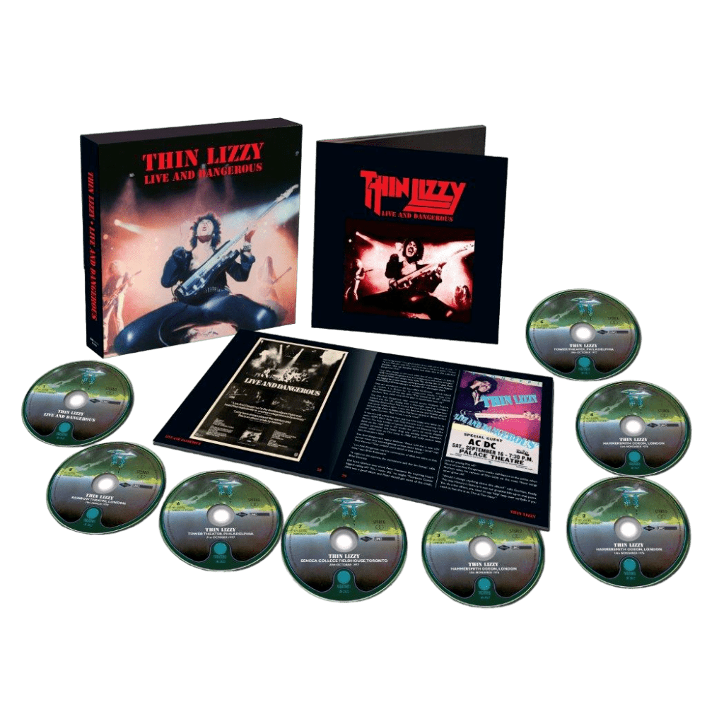 Live and Dangerous 8-Disc CD | Thin Lizzy | Townsend Music