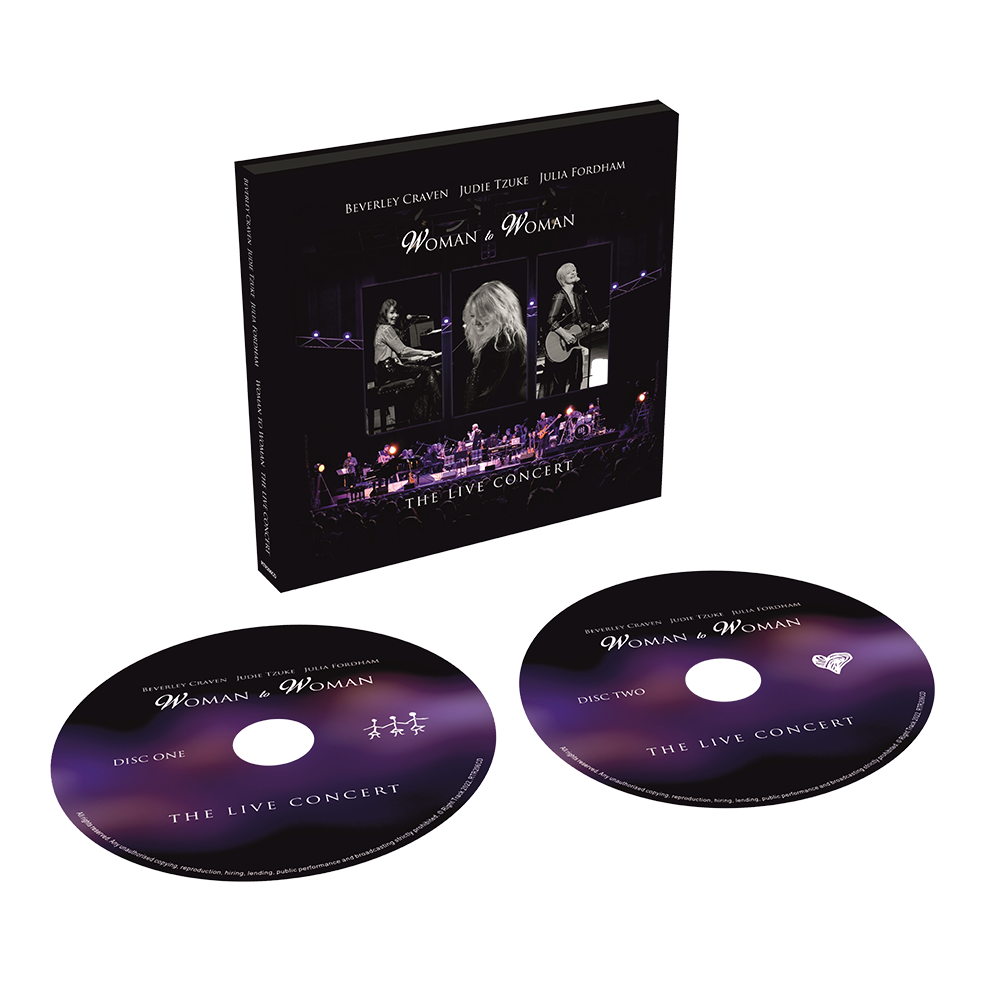 Buy Online Beverley Craven, Judie Tzuke, Julia Fordham - Woman To Woman: The Live Concert Double CD Album