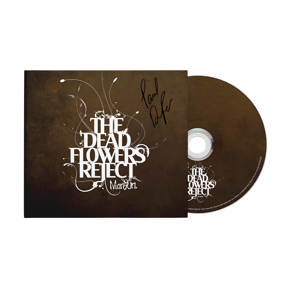 The Dead Flowers Reject (Signed by Paul Draper) on Mansun Official
