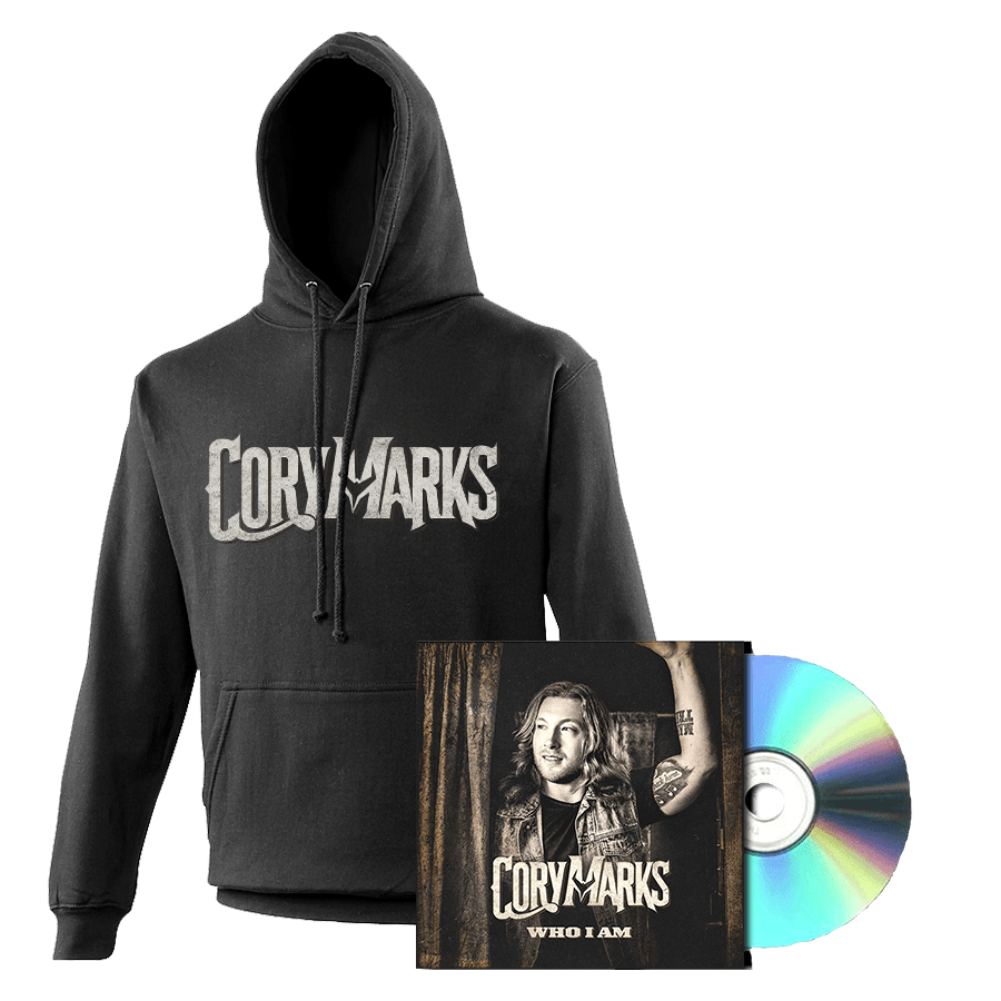Buy Online Cory Marks - Who I Am (CD and Logo Hoodie) Bundle 