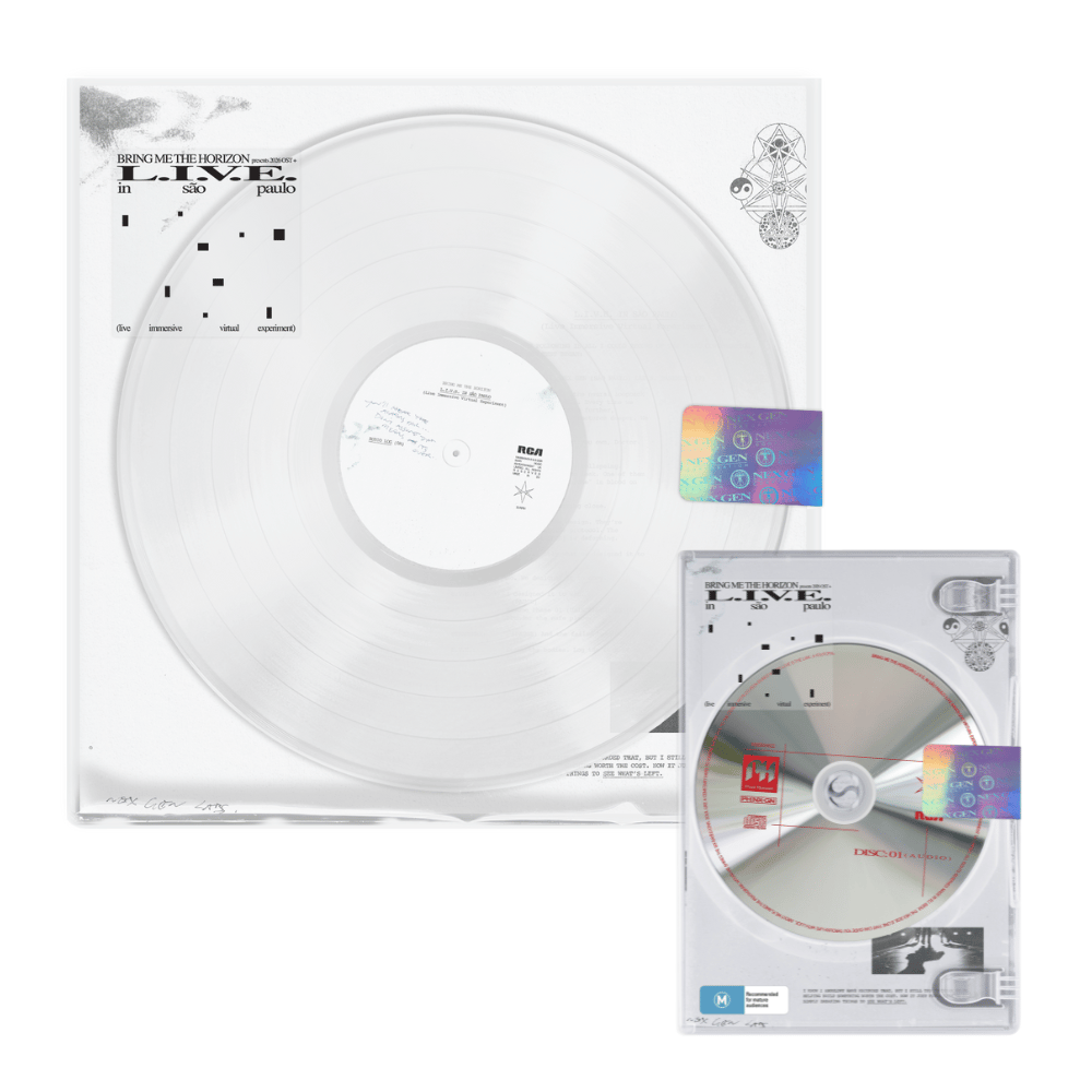 L.I.V.E. in São Paulo 2CD/DVD + Crystal Clear 2LP | Bring Me The