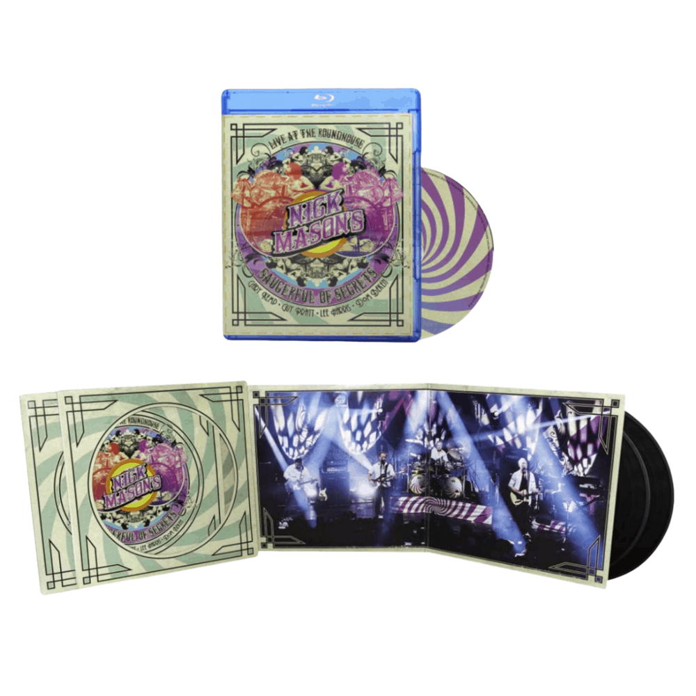 Buy Online Nick Mason's Saucerful of Secrets - Live at the Roundhouse Blu-ray + Double Vinyl