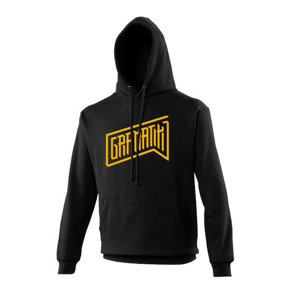 Buy Online Gramatik - Yellow Logo Black Hoody