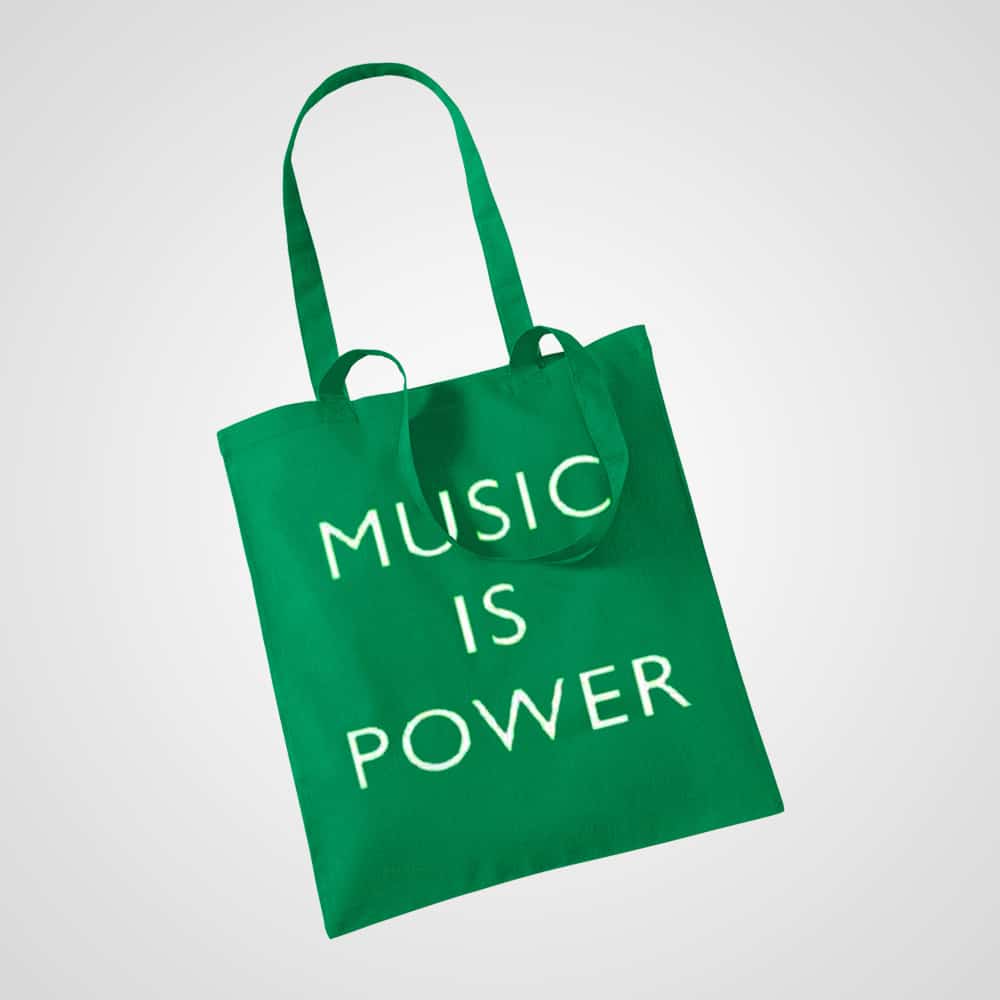 Buy Online Richard Ashcroft - Music Is Power Tote Bag (2019 Version)