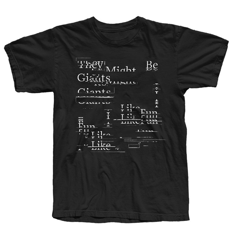 Buy Online They Might Be Giants - I Like Fun Black T-Shirt