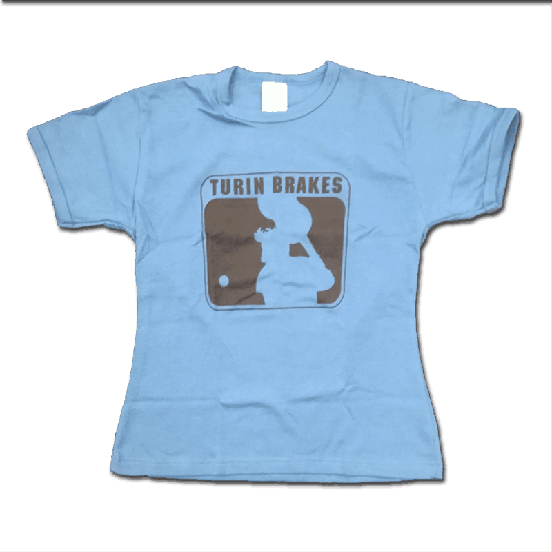 Buy Online Turin Brakes - Vintage Ladies Blue T-Shirt