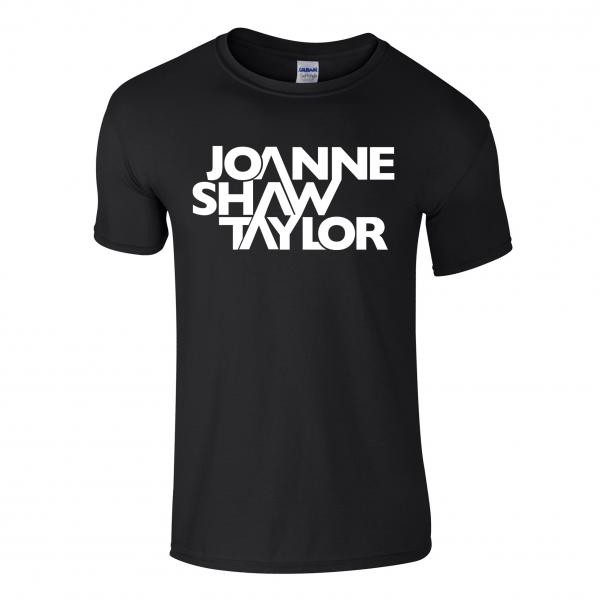 Buy Online Joanne Shaw Taylor - Black Logo T-Shirt