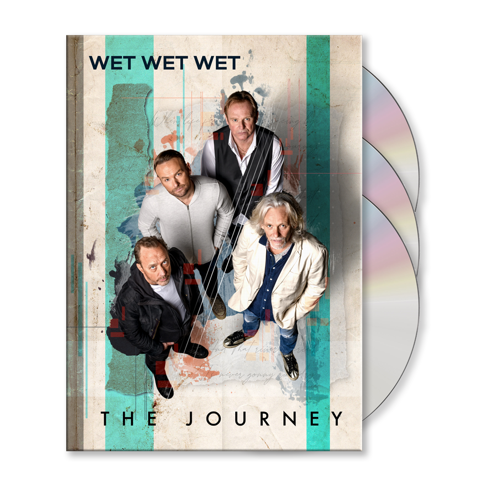 Buy Online Wet Wet Wet - The Journey Deluxe 3-Disc Book Edition Album (Signed)