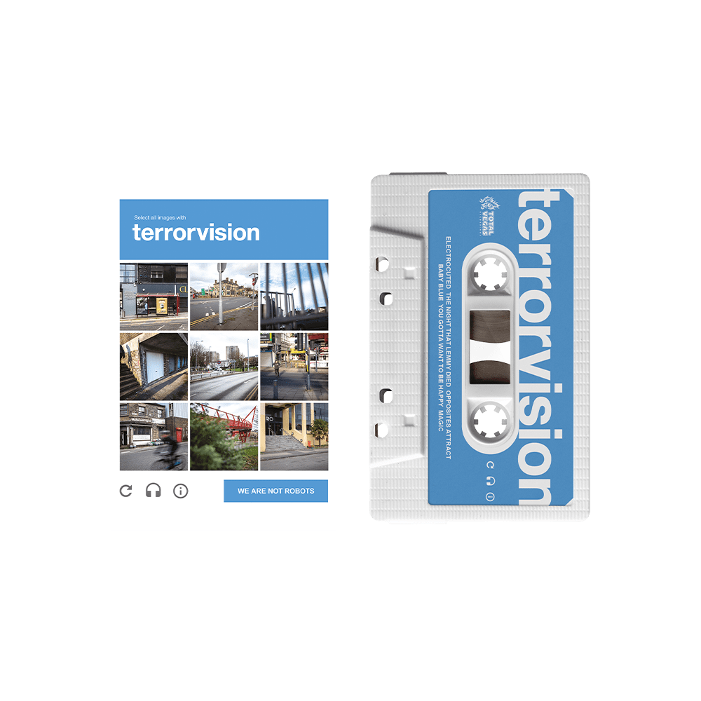 Buy Online Terrorvision - We Are Not Robots White