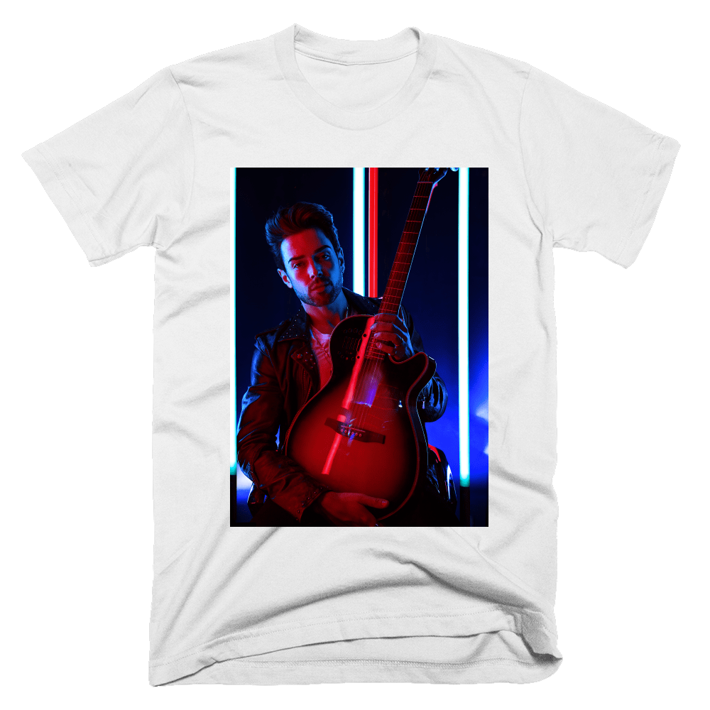 Buy Online Kris James - White T-Shirt