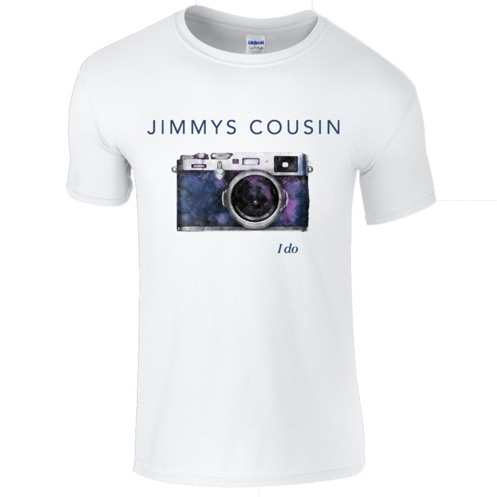 Buy Online Jimmys Cousin - White I Do T-Shirt