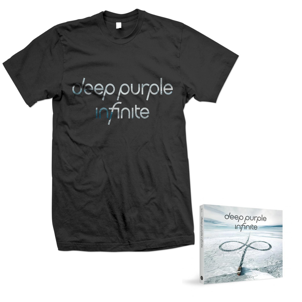 Buy Online Deep Purple - InFinite Deluxe CD/DVD + T-Shirt