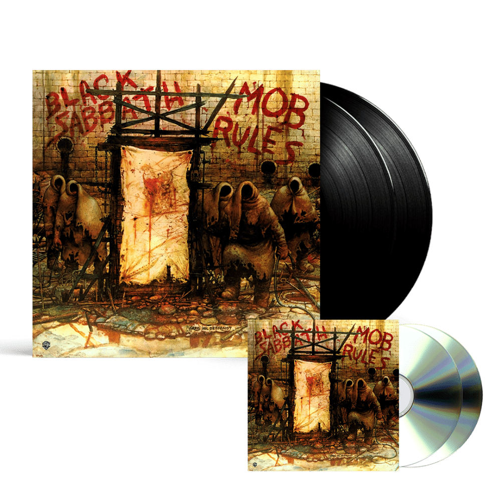 仏LP Black Sabbath Mob Rules フランス盤 Stereo Mob Rules Remastered Expanded 2LP + CD | Black Sabbath | Townsend