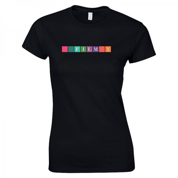 Buy Online John Foxx - Film 1 Womens Black T-Shirt