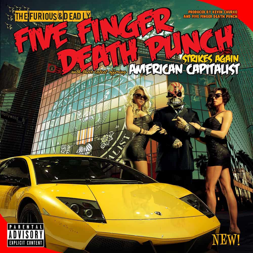 Buy Online Five Finger Death Punch - American Capitalist Deluxe