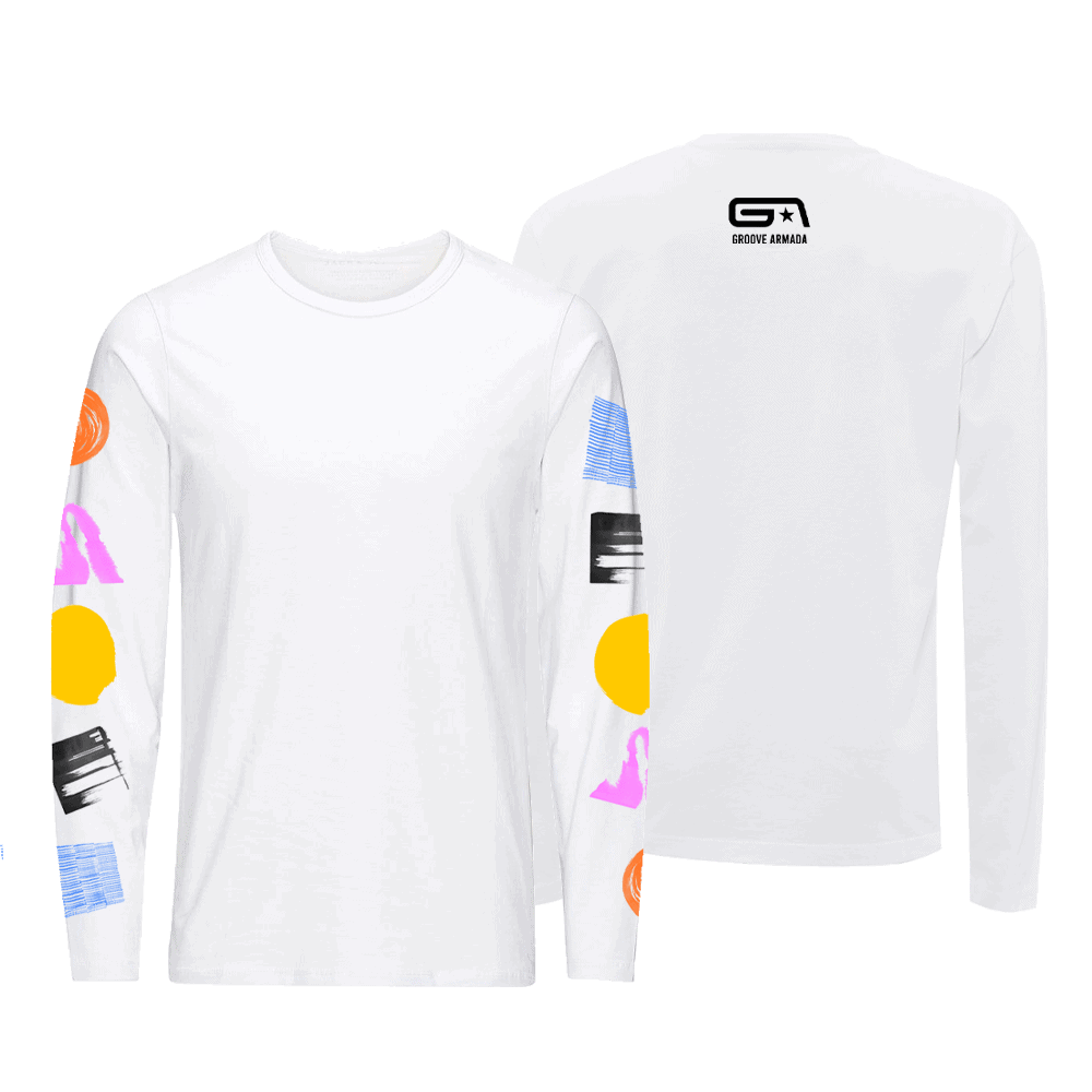 Buy Online Groove Armada - Edge Of The Horizon Long Sleeve T-Shirt
