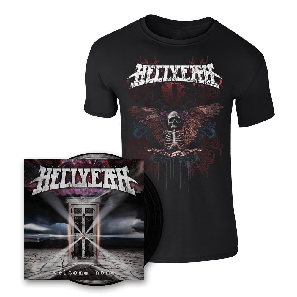 Buy Online Hellyeah - Welcome Home Vinyl + Love Falls T-Shirt