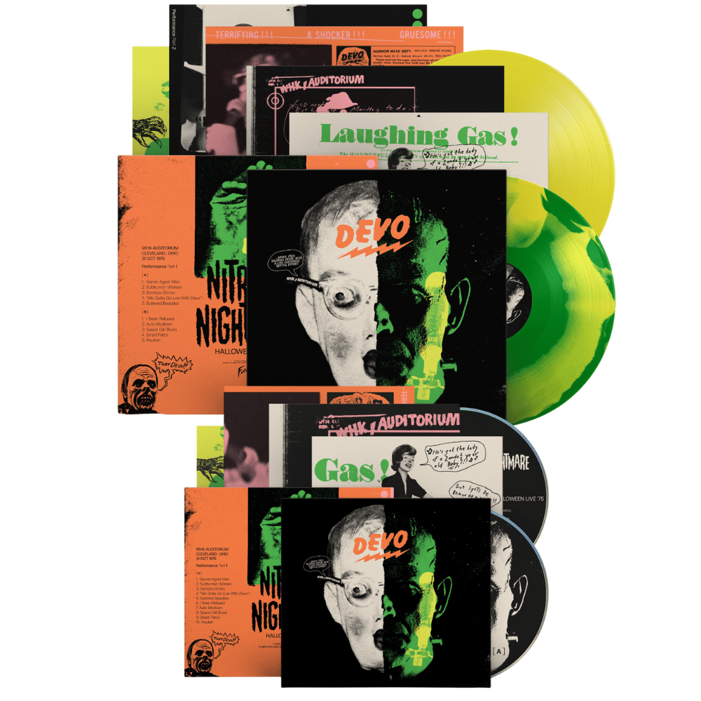 Nitrous Nightmare Halloween Live '75 Laughing Gas Green/Lemon