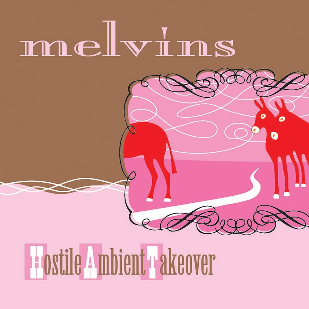 Buy Online Melvins - Hostile Ambient Takeover Pink Vinyl