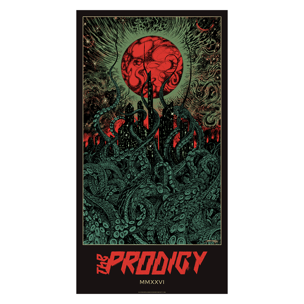 MMXXVI Poster | The Prodigy | Townsend Music
