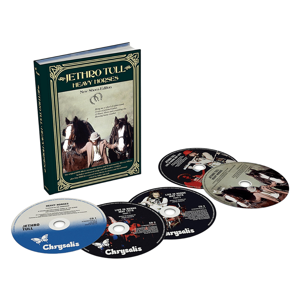 Heavy Horses New Shoes Edition 3CD + 2DVD | Jethro Tull | Townsend