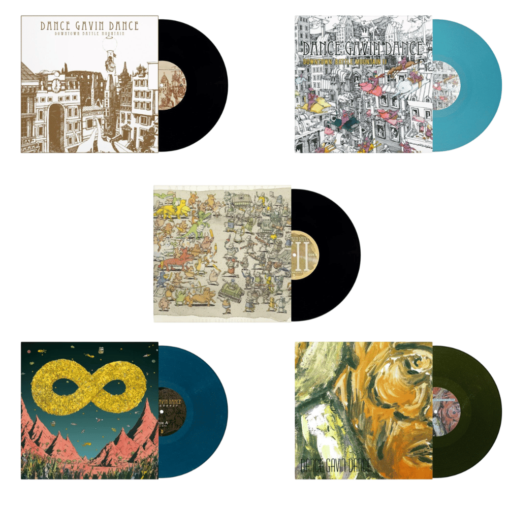 Mothership Sea Blue Glitter | Dance Gavin Dance | Townsend Music