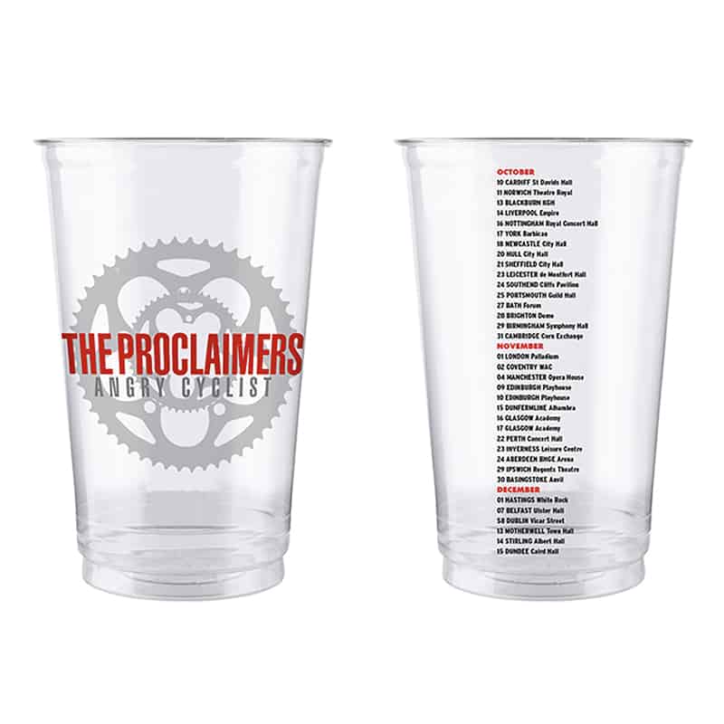 Buy Online The Proclaimers  - Plastic Beer Glass