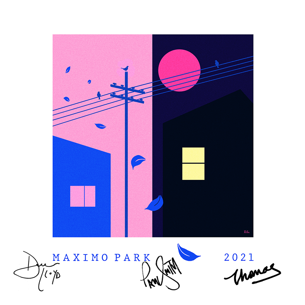 Buy Online Maximo Park - Signed 12x12 Print