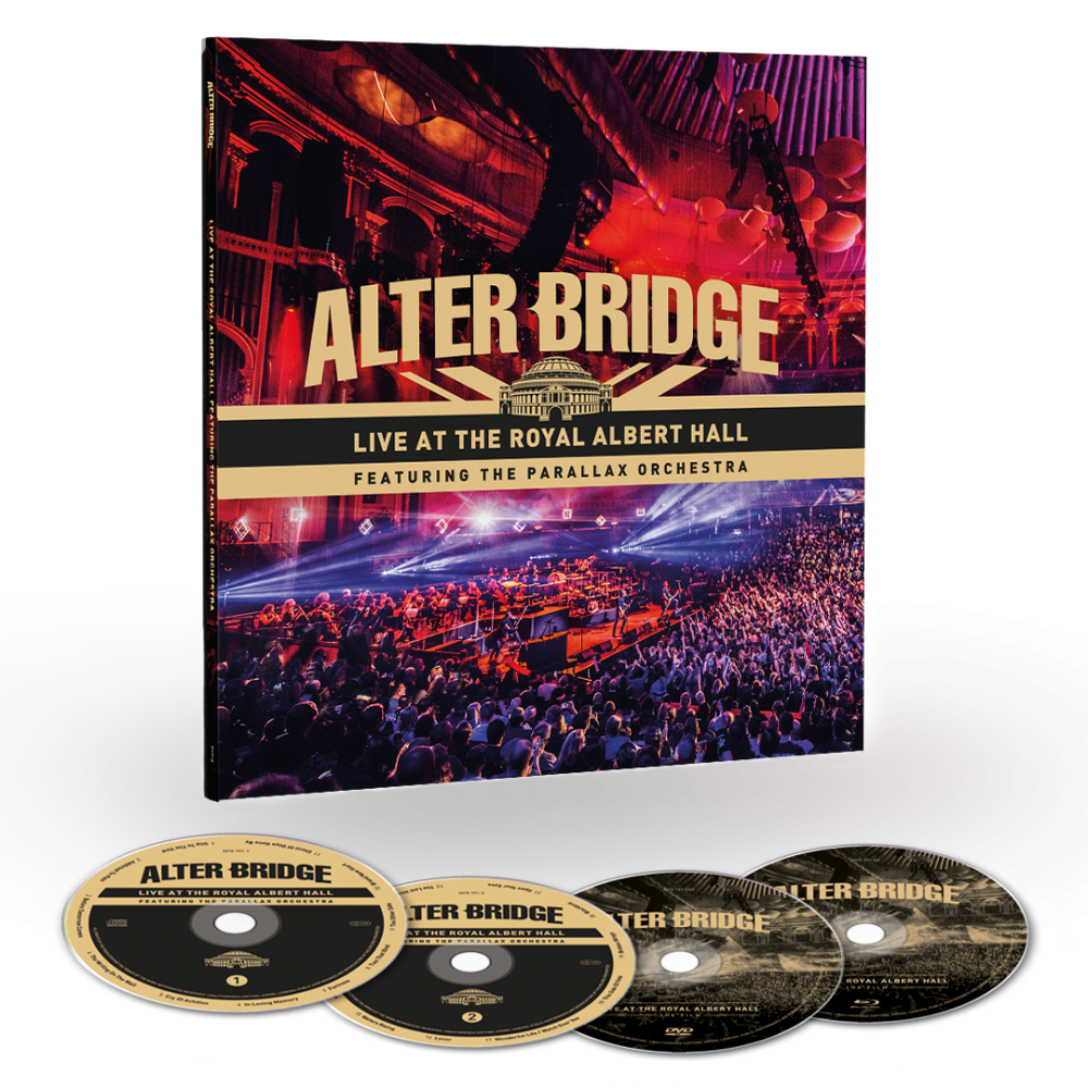 Buy Online Alter Bridge - Live At The Royal Albert Hall Featuring The Parallax Orchestra EarBook (Includes 12x12 Album Artwork Print)