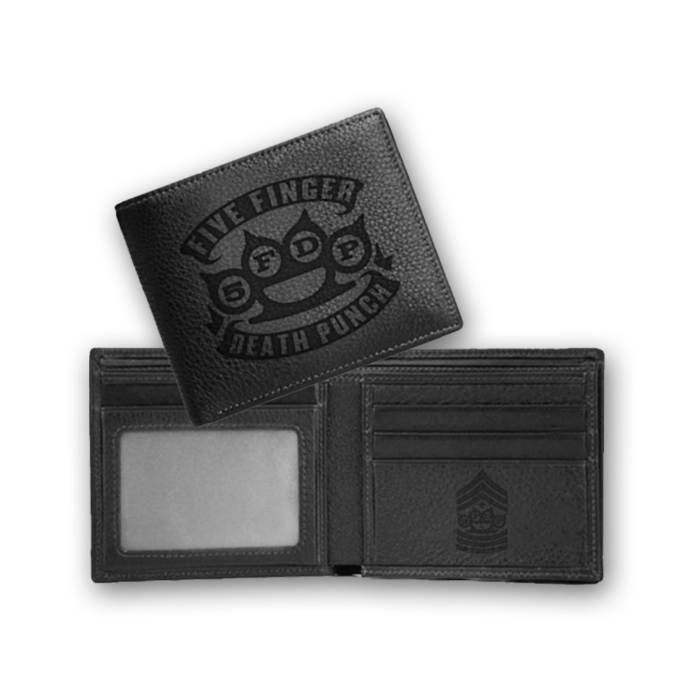 Buy Online Five Finger Death Punch - Brass Knuckle Wallet