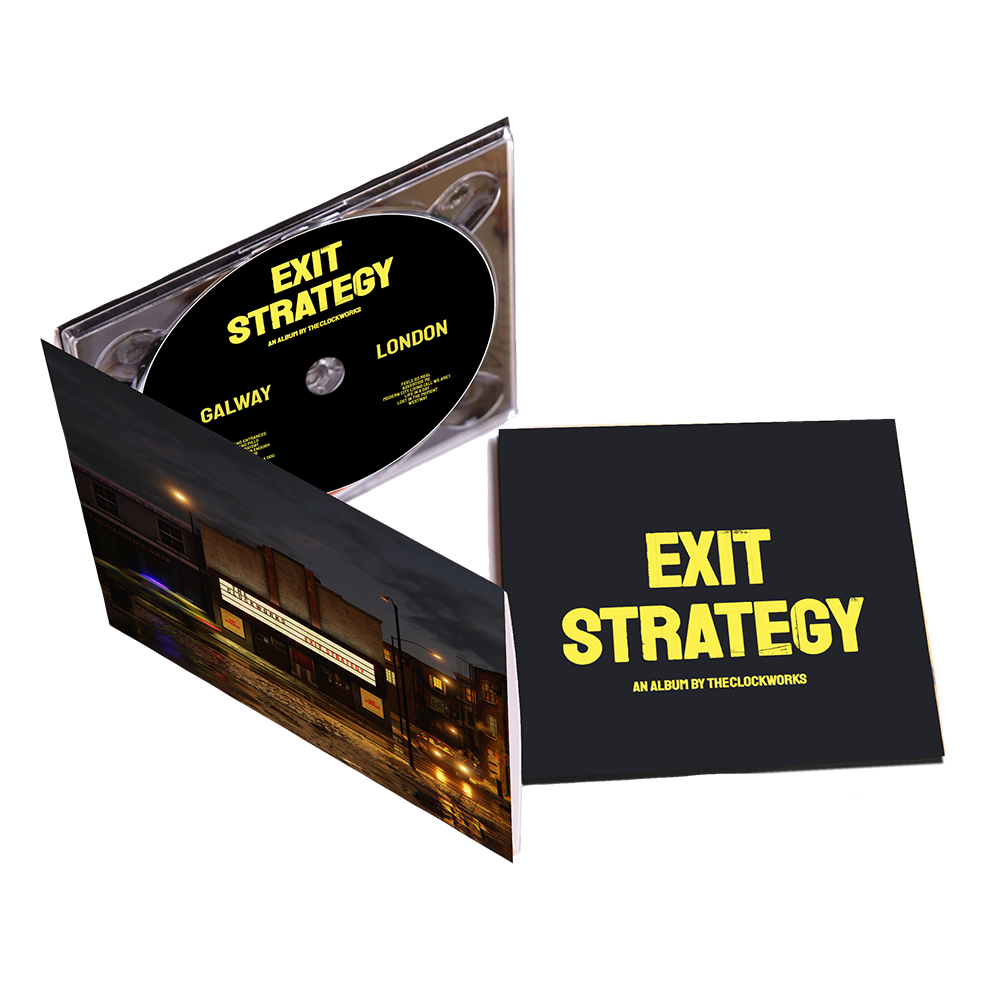 Buy Online The Clockworks - Exit Strategy Digipak (Signed)