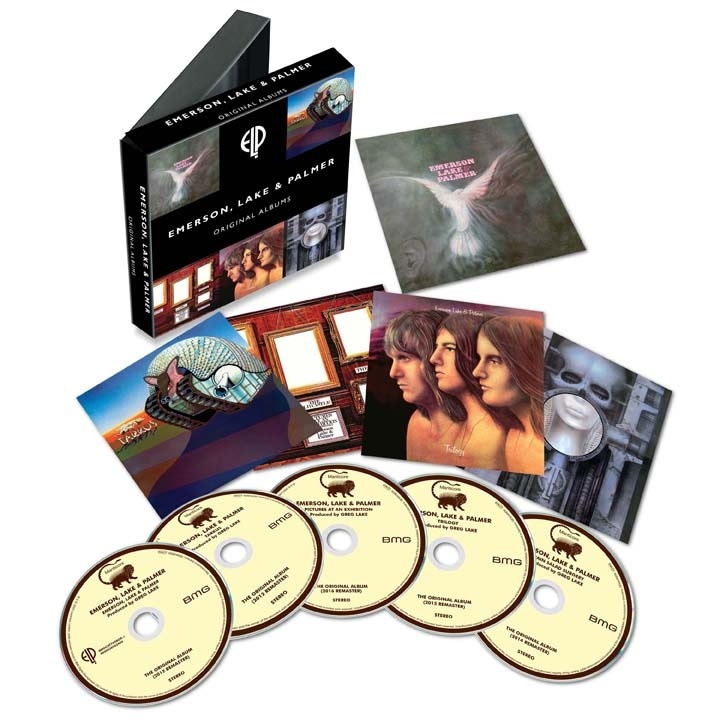 Acheter en ligne Emerson, Lake & Palmer - Original Albums (5CD Boxset)