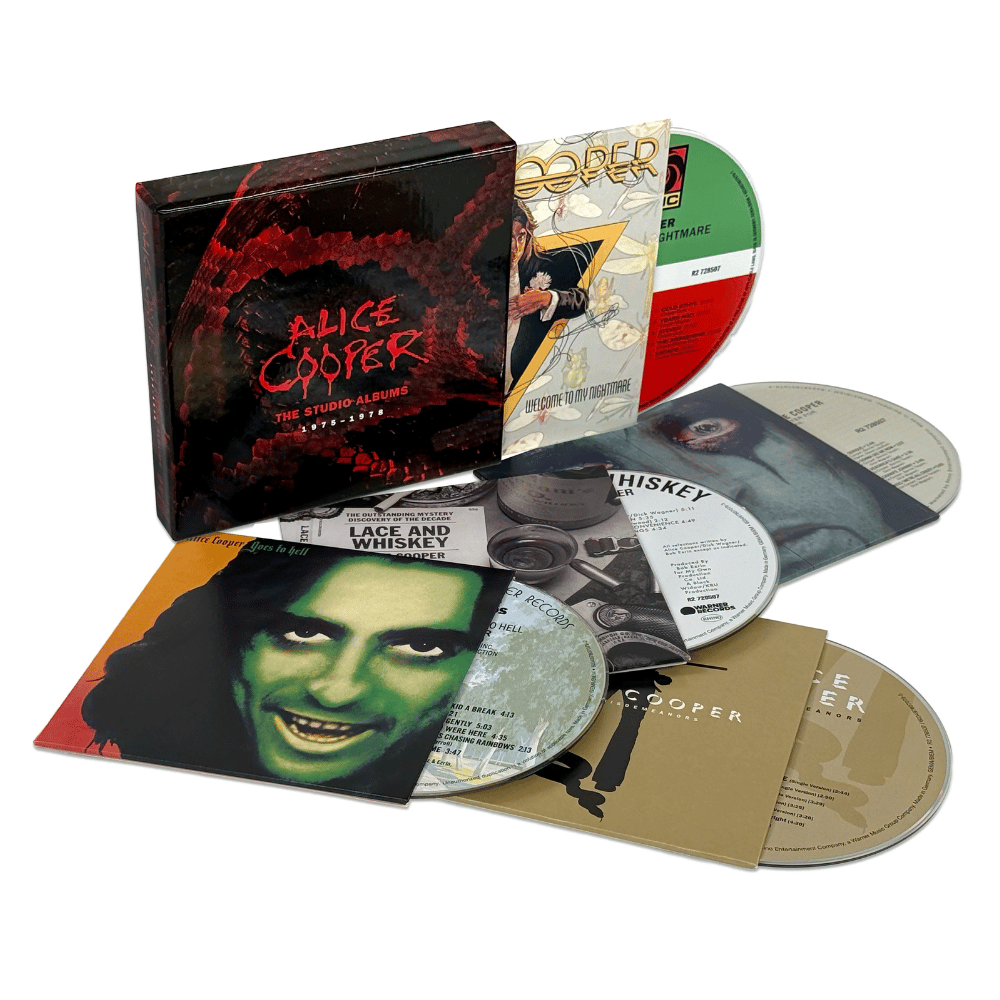 The Studio Albums: 1975 - 1978 5CD | Alice Cooper | Townsend Music