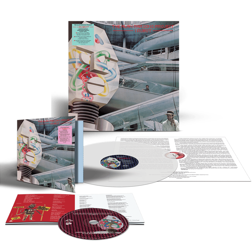 I Robot CD + Clear Vinyl Bundle